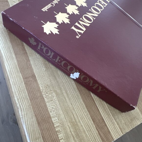 Vintage Poleconomy Board Game Rare Waddingtons Finance Game Of Canada Complete - Picture 9 of 9